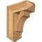 Ekena Millwork Westlake Arts and Crafts Rough Sawn Bracket w/ Offset Brace, Western Red Cedar, 8"W x 20"D x 24"H BKT0806X20X24WTL03RWR - alternate 1
